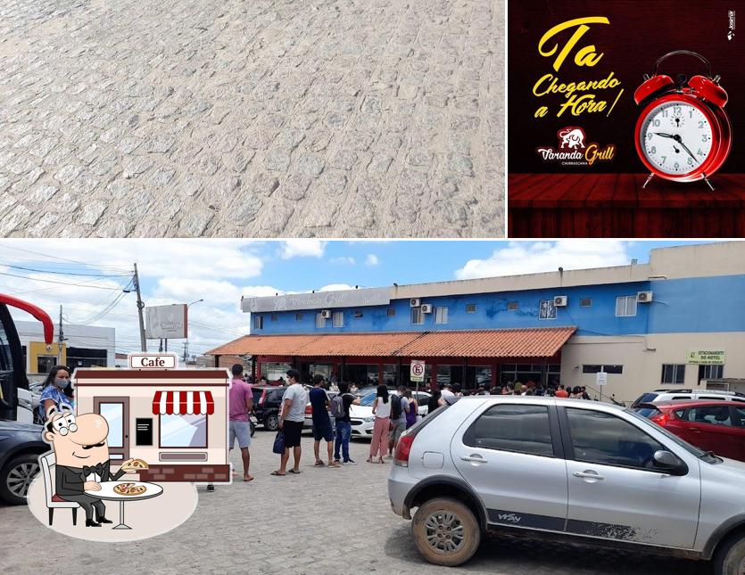 O exterior do Churrascaria Varanda Grill