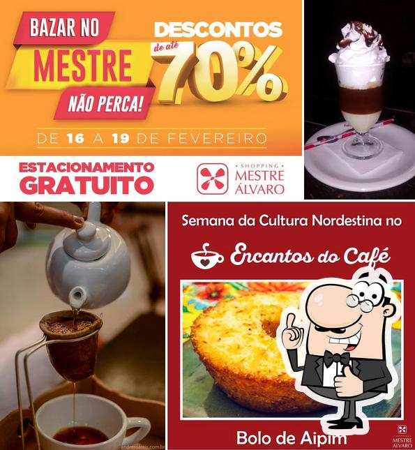 See the pic of Encantos do Café