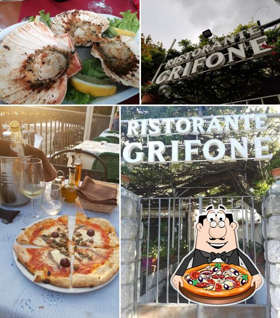 Scegli una pizza a Ristorante Grifone