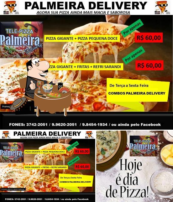 Comida em Tele Pizza Palmeira Delivery