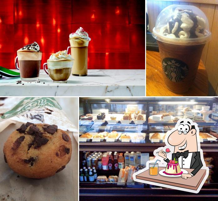 "Starbucks" предлагает разнообразный выбор десертов