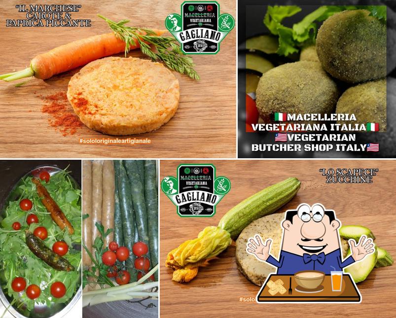 Platti al Macelleria Vegana Italia(Vegan butcher shop Italy)