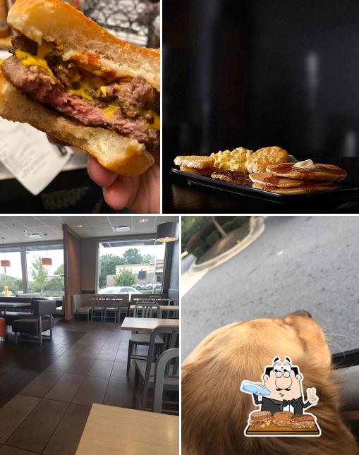 Order a sandwich at McDonald's