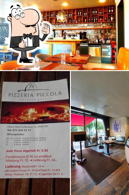 Look at the pic of Pizzeria Piccola