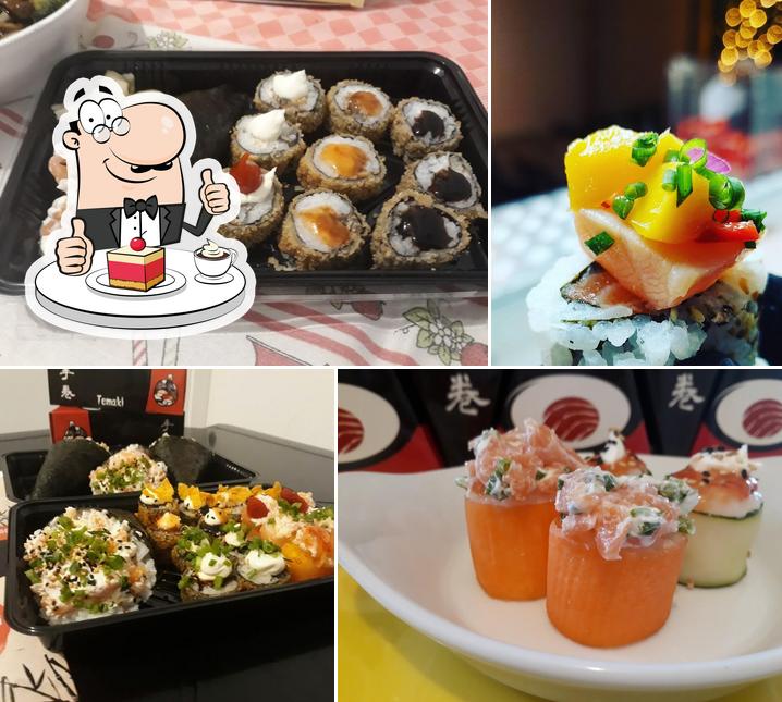 Amorai Temaki e Sushi Delivery provê uma variedade de pratos doces