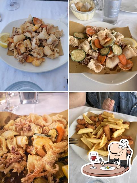 Fritto misto al Chalet Luna Rossa