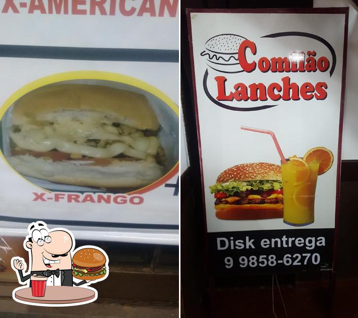 Consiga um hambúrguer no Comilão Lanches