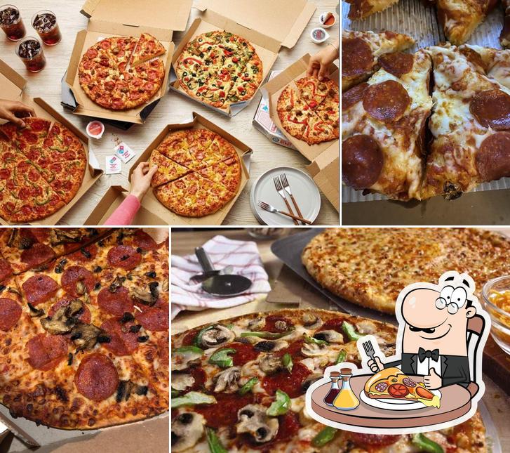 Domino's Pizza, 1827 E 18th St in Anderson Restaurant menu and reviews