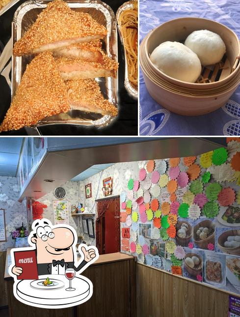 Mira las fotografías donde puedes ver comida y interior en Rainbow Chinese Takeaway