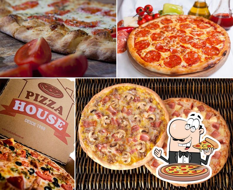 Elige una pizza en Pizza House