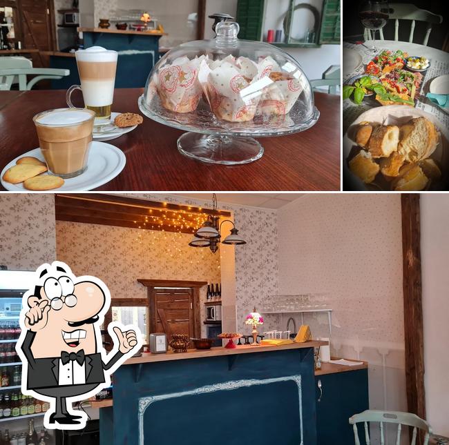 Csendes-ülős cafe&deli se distingue por su interior y comida