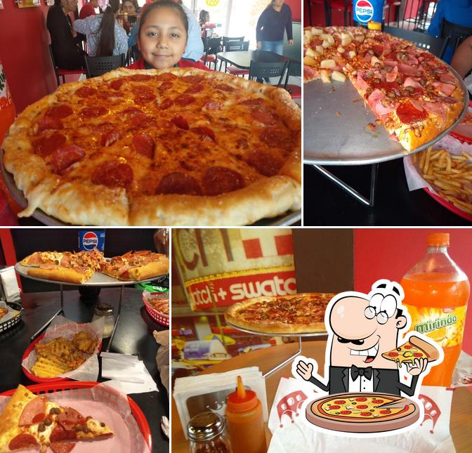 Queen's Pizza Solidaridad restaurant, Monterrey, Palmin S