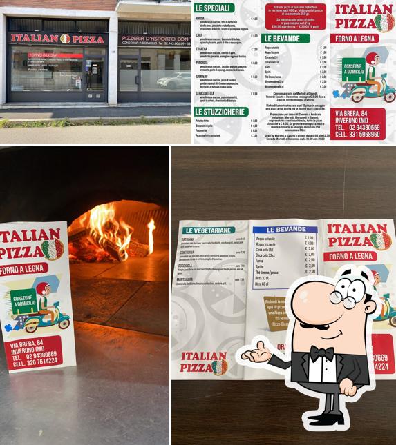 Gli interni di Italian Pizza Inveruno