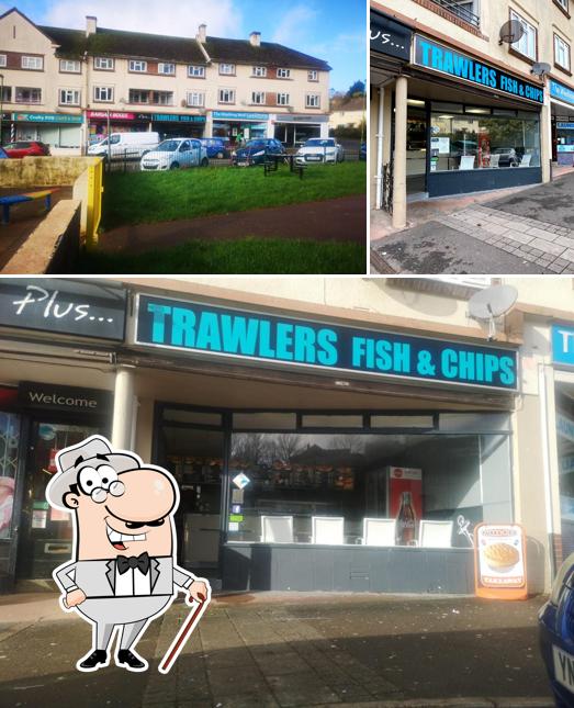 The exterior of Trawlers Fish & Chips