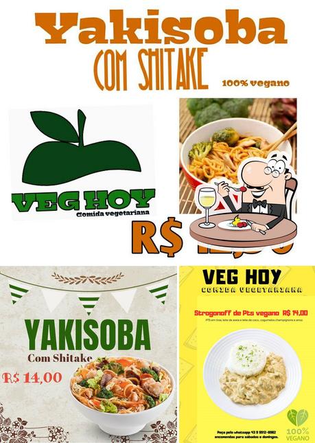 Platos en Veg Hoy Comida Vegetariana Londrina PR