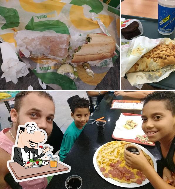 Comida em Subway