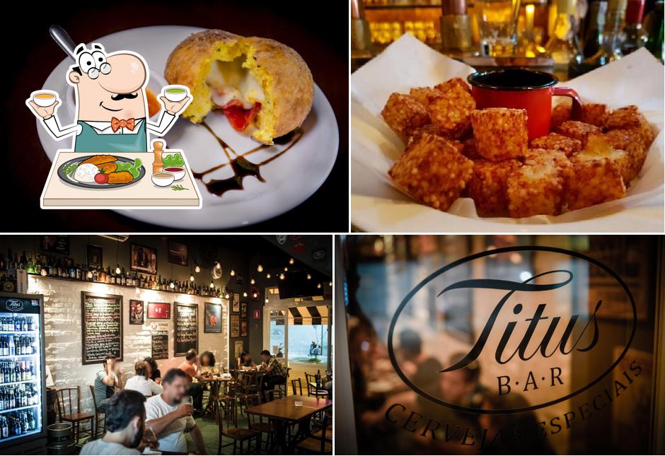 Comida em Titus Bar - Cervejas Especiais