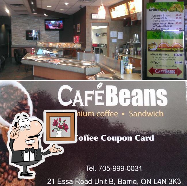 The interior of Cafe Beans