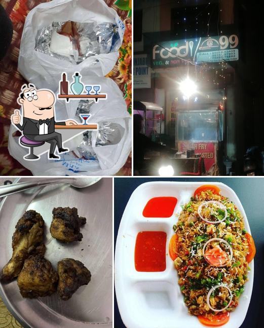 The interior of Food @ 99
