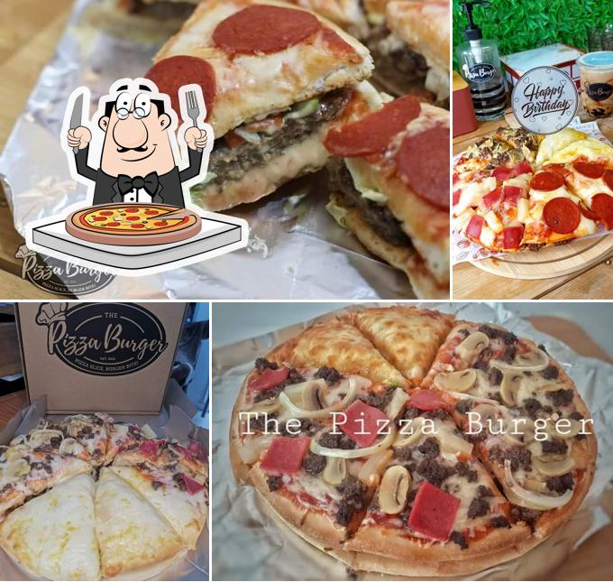 Order pizza at The Pizza Burger - Pasig, City