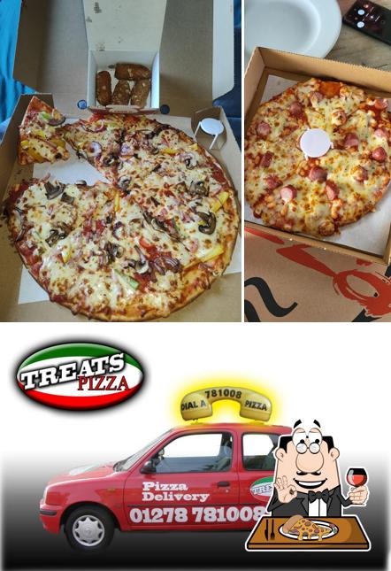 Try out various types of pizza