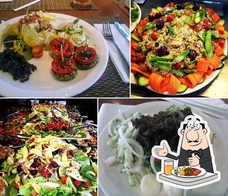 Platos en Nutrisom Restaurante Vegetariano