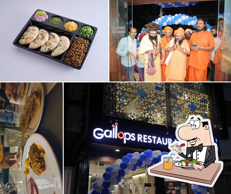Food at Gallops Restaurant Eateria
