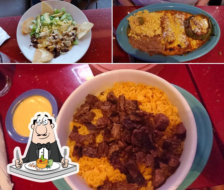 Food at Las Palomas Mexican Grill