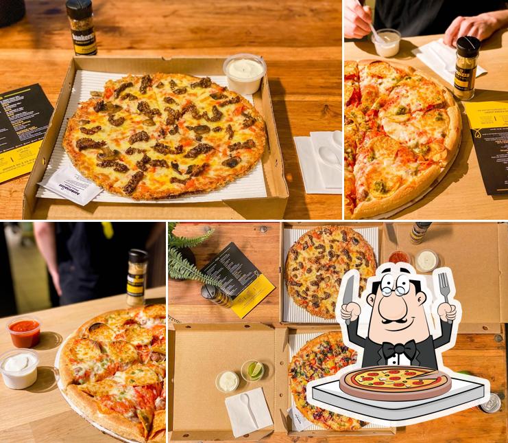 Elige una pizza en Bankers Pizza (Bryne)