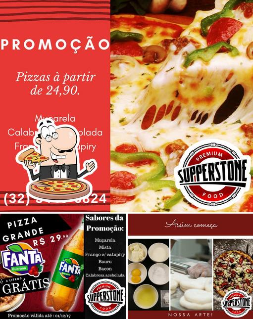 Experimente pizza no SupperStone