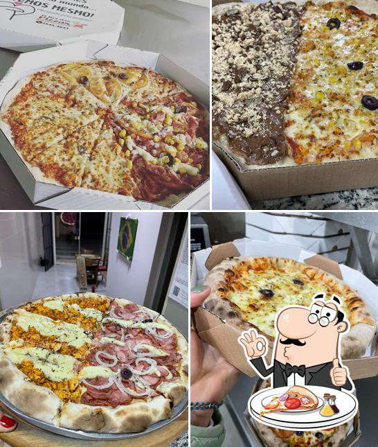 Experimente pizza no Rei Das Pizzas