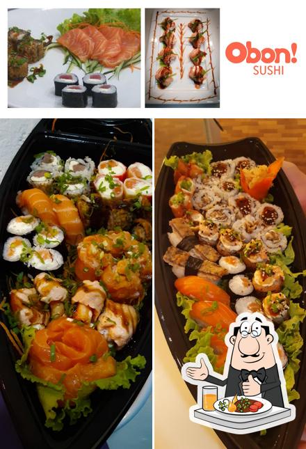 Comida em Obon Sushi