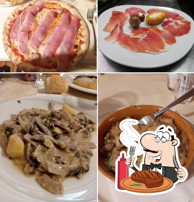 Essayez des repas à base de viande à Pizzeria Il Ceppo