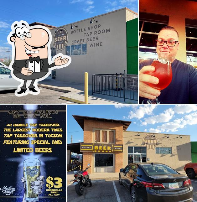 Arizona Beer House, 150 S Kolb Rd in Tucson Restaurant menu and reviews