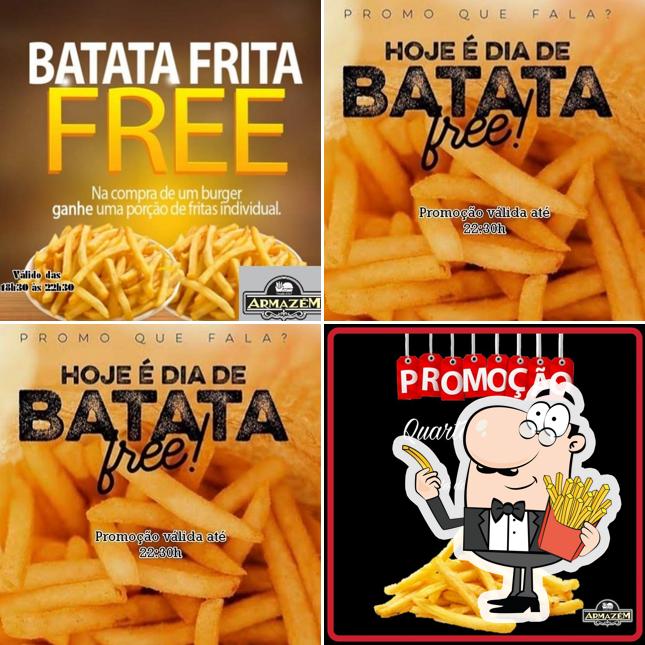 Prove fritas no Armazém Petiscaria & Cia