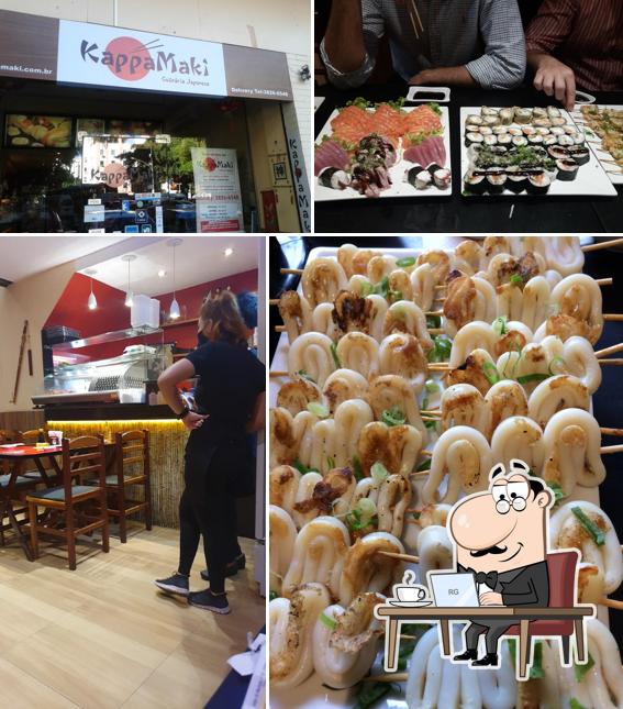 Veja imagens do interior do KappaMaki Culinária Japonesa