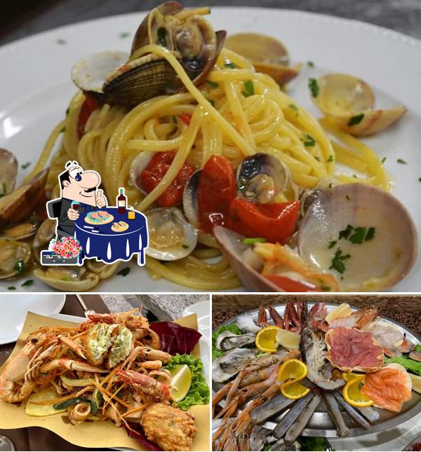 Try out seafood at Mamma Mia - Ristorante Pizzeria