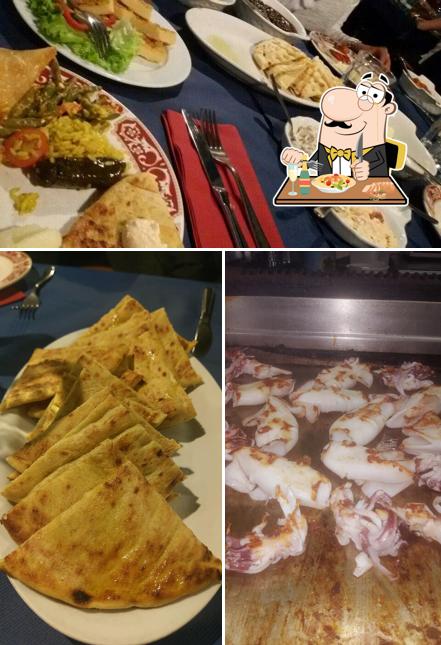 Platti al Ristorante Greco Sirtaki