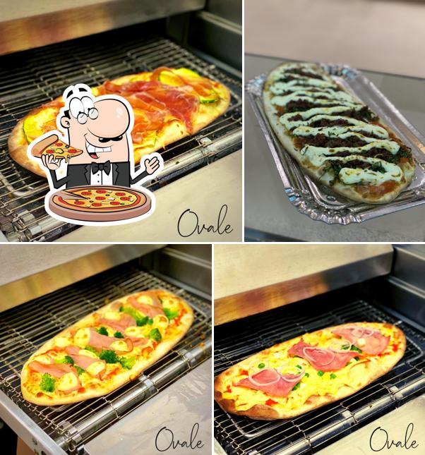 Peça diferentes estilos de pizza