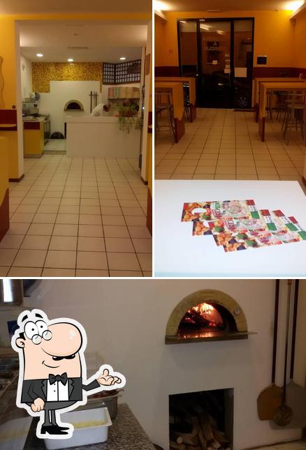 Gli interni di G.E. PIZZA