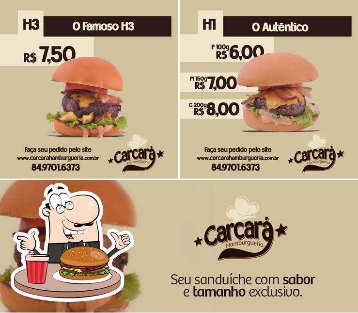 Consiga um hambúrguer no Carcará Hamburgueria