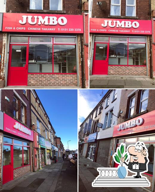C069 Restaurant Jumbo Chinese Takeaway Exterior 