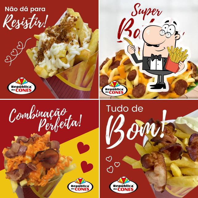 Peça fritas no República dos Cones - São João del Rei