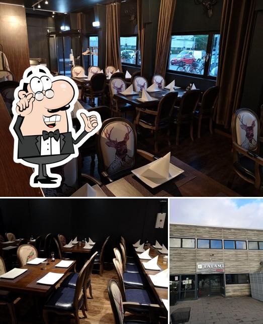 L'intérieur de Tatami japansk Restaurant, midlertidigt lukket Denmarks største restaurant, altid lav pris