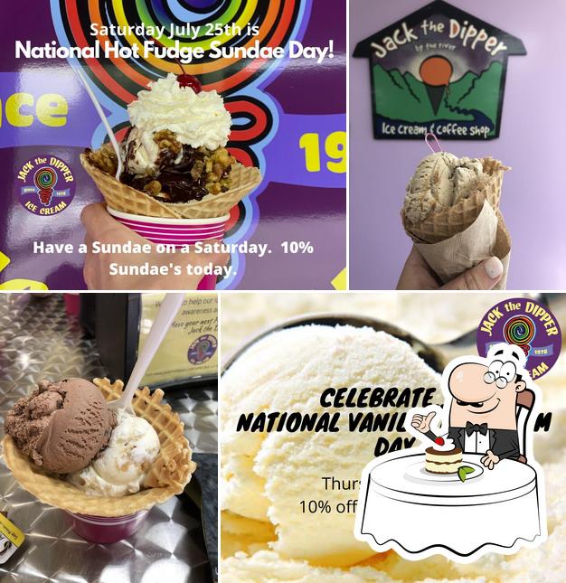 Jack the Dipper Ice Cream in Sylva Restaurant menu and reviews