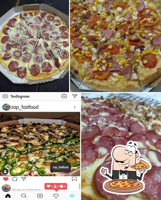 Peça pizza no Comandos