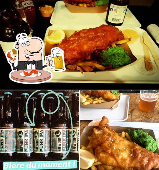 Poppy's Fish&Chips & Burger sert une sélection de bières