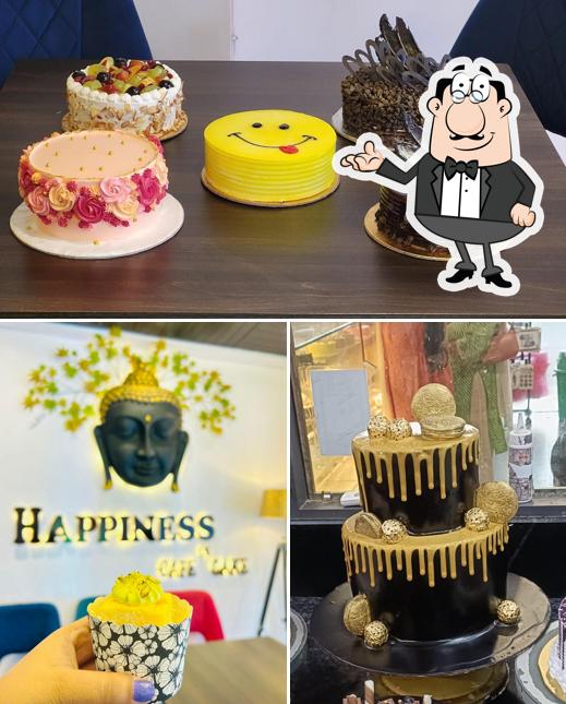The picture of Cafe Cake’s interior and food