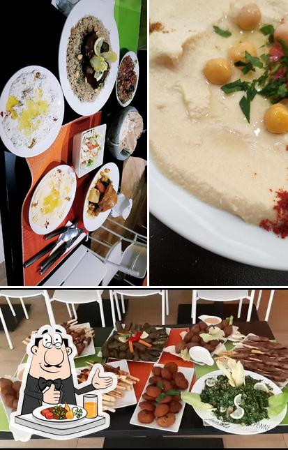 Еда в "Restaurante Damasco"