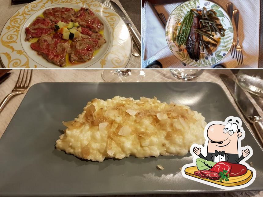 Prenditi i piatti di carne a Antica Trattoria Al Gallo 1909
